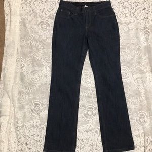 MERONA JEANS SIZE 2 BOOT LEG COMFORT NO GAP WAISTBAND